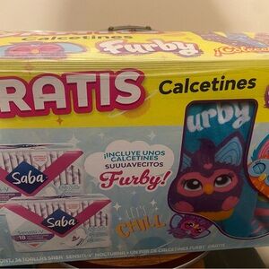 Furby Saba Overnight With Wings Pads sensitive